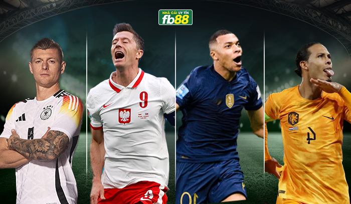 Danh sách tham gia chung kết euro 2024 tại bảng D